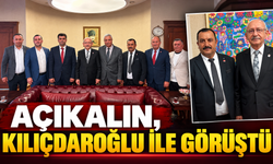 Açıkalın, Kılıçdaroğlu ile görüştü.