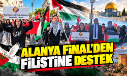Alanya Final'den Filistine destek