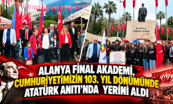 ALANYA FİNAL AKADEMİ, CUMHURİYETİMİZİN 103. YIL DÖNÜMÜNDE ATATÜRK ANITI’NDA  YERİNİ ALDI