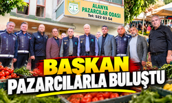 BAŞKAN PAZARCILARLA BULUŞTU