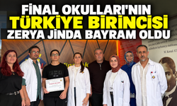 FİNAL OKULLARI'NIN TÜRKİYE BİRİNCİSİ ZERYA JİNDA BAYRAM OLDU