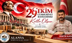 Alanya Mobilyacılar Odası Başkanı Hüseyin AlataşCumhuriyet Bayramı kutlaması