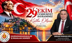 Alanya Kahramanmaraşlılar İs Insanları Dernegi Başkanı Orhan Maraşlıoğlu Cumhuriyet Bayramı kutlaması