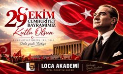Loca Akademi Özel Öğretim Kursu Cumhuriyet Bayramı kutlaması