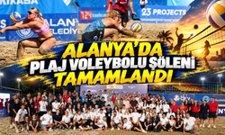ALANYA’DA PLAJ VOLEYBOLU ŞÖLENİ TAMAMLANDI