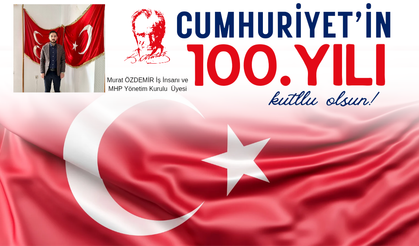 Murat Özdemir Cumhuriyet Bayramı 100'ncü yıl kutlaması