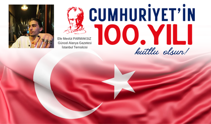 Efe Mevlüt Parmaksız Cumhuriyet Bayramı 100'ncü yıl kutlaması