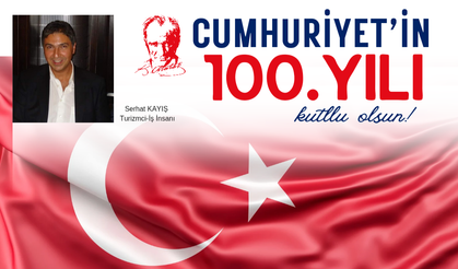 Serhat Kayış Cumhuriyet Bayramı 100'ncü yıl kutlaması