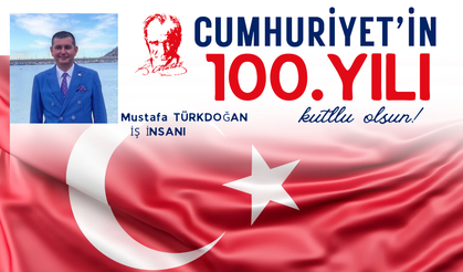 Mustafa Türkdoğan Cumhuriyet Bayramı 100'ncü yıl kutlaması