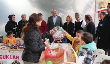 Girişimci çocuklardan SMA'lı  Burçe bebek'e destek