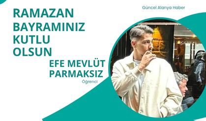 Efe Parmaksız bayram kutlaması