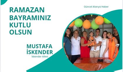 Mustafa İskender bayram kutlaması