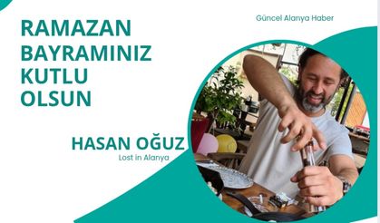 Hasan Oğuz bayram kutlaması