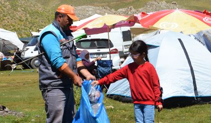 Yaylaların çöp sorunu tarih oldu