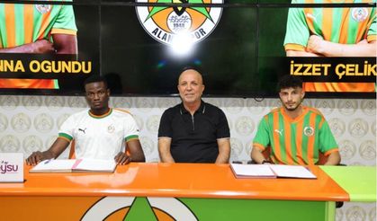C. Alanyaspor 2 futbolcuyla sözleşme imzaladı