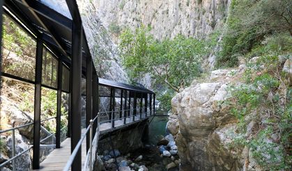 Sapadere Kanyonu yeniden ziyarete açıldı