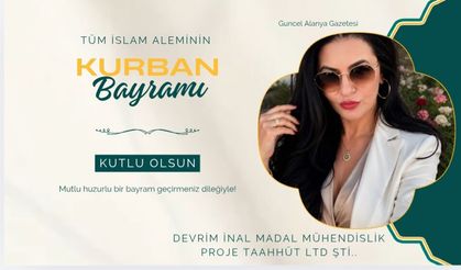 Devrim İnal bayram kutlaması