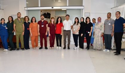 Hastane yönetimi sağlık çalışanlarıyla buluştu