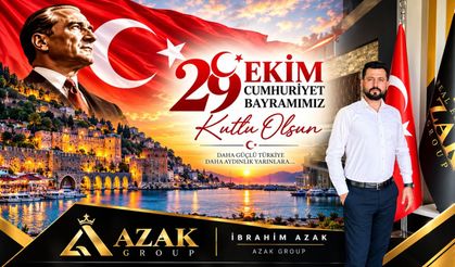 AZAK GROUP İbrahim Azak Cumhuriyet Bayramı kutlaması