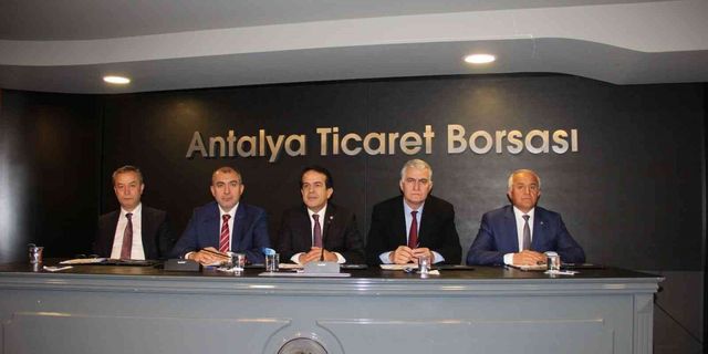 ATB Başkanı Çandır: "Antalya ihracatı ilk kez 2 milyar doları aştı"