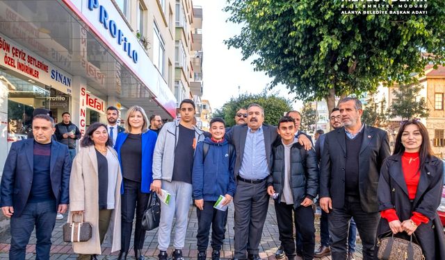 Mevlüt Demir’den  esnaf  ziyareti