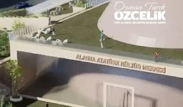 Özçelik’ten Damlataş'a Atatürk Kültür Merkezi projesi