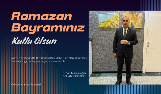 Özhan Mermer Orhan Maraşlıoğlu bayram kutlaması