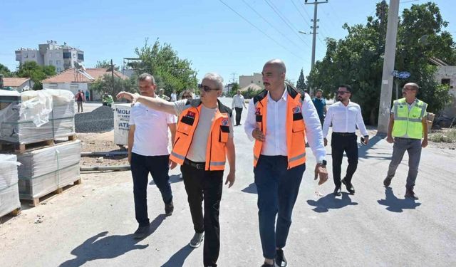 Habibler Mahallesi yolu ulaşıma açıldı