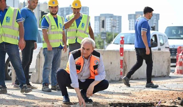 Kepez, Büyükşehir ile birlikte ilçenin yağmur suyu sorununu çözüyor