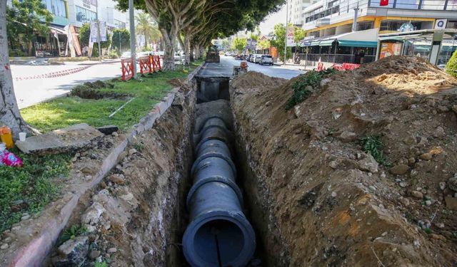 Şirinyalı’daki yağmur suyu sorunu çözülüyor