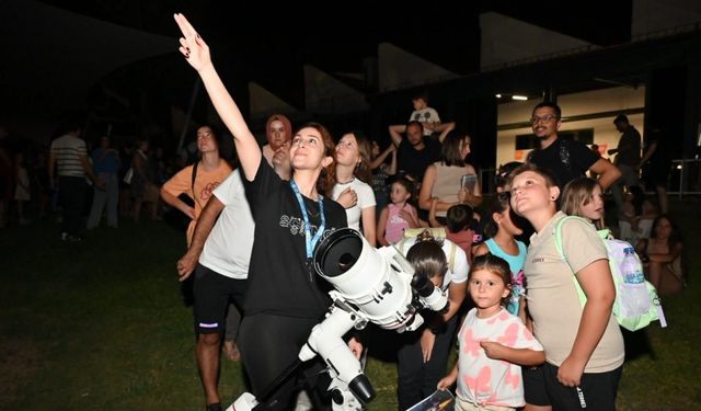 Gökyüzü tutkunları Dokuma Park’ta buluştu