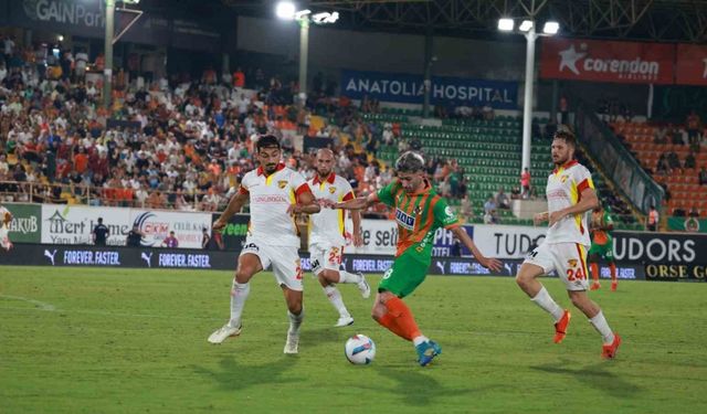 Trendyol Süper Lig: Corendon Alanyaspor: 1 - Göztepe: 1 (Maç sonucu)