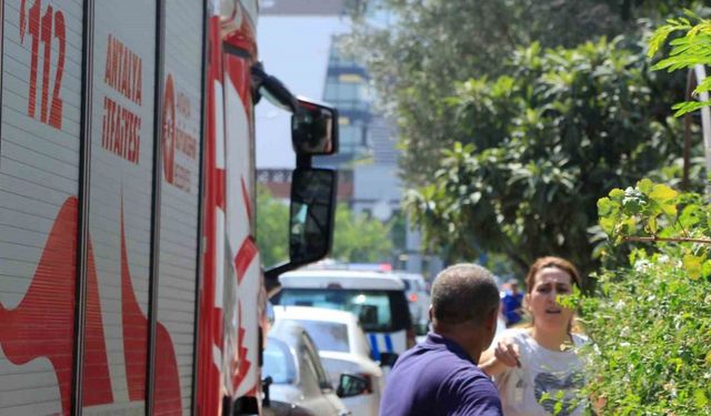 Yangını haber alıp koşarak geldi, korktuğu başına gelmedi