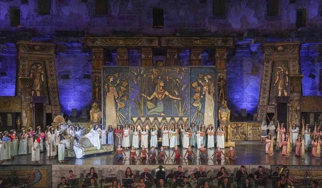 31. Uluslararası Aspendos Opera ve Bale Festivali ‘AİDA’ ile başladı