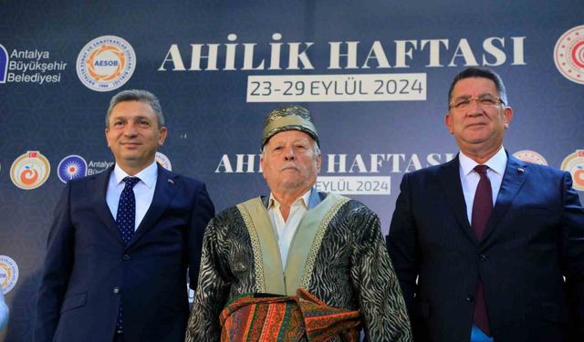 37. Ahilik Haftası Antalya’da kutlandı