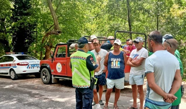 Alanya’da safari araçlarına ceza yağdı: 1 milyon 355 bin 710 TL ceza