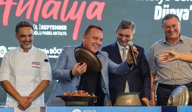 III. Foodfest Antalya Uluslararası Gastronomi Festivali başlıyor