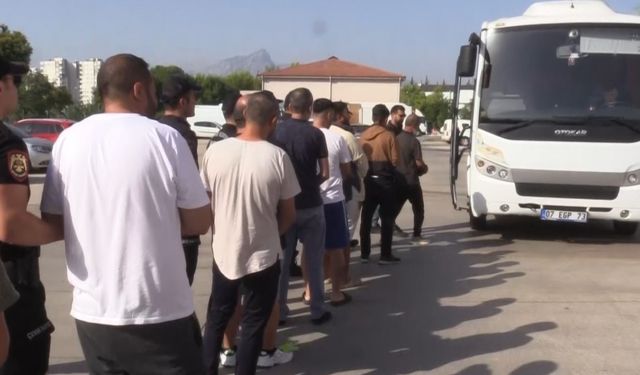 Antalya’da son 1 haftada 490 aranan şahıs yakalandı