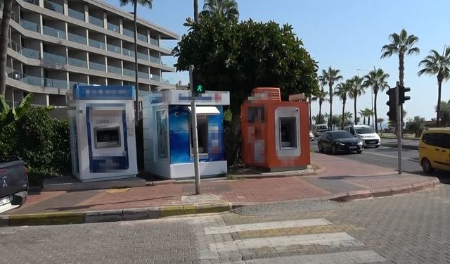 Sinir krizi geçirdi, öfkesini ATM’lerden çıkardı