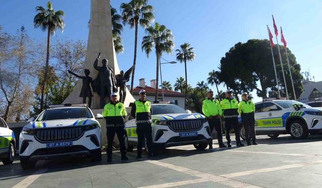 Alanya’nın güvenliğine Togg takviyesi