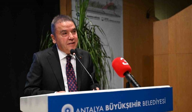 Antalya’da kişi başına düşen yeşil alan miktarı 8.3 metrekare