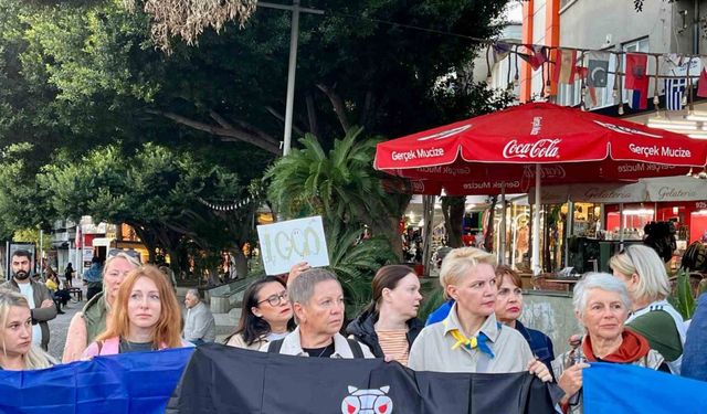 Antalya’da yaşayan yerleşik Ukraynalılardan 1000. gün açıklaması