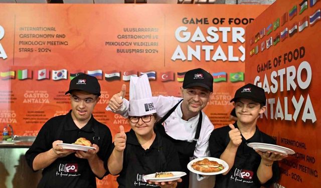 Özel çocuklar Gastro Antalya’da yarıştılar