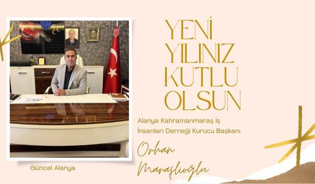 Orhan Maraşlıoğlu yılbaşı kutlaması