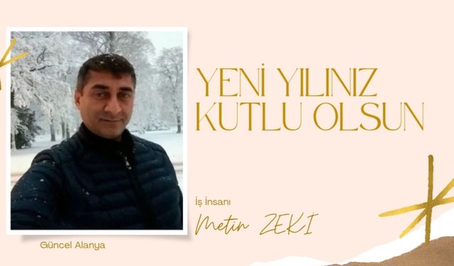 Metin Zeki yılbaşı kutlaması