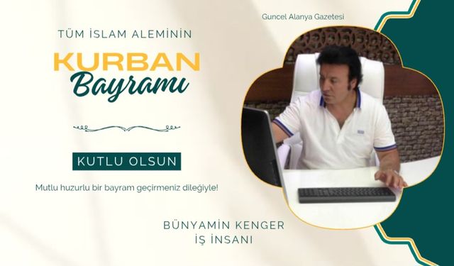 Dr. Bünyamin Kenger bayram kutlaması