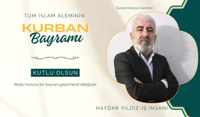 Haydar Yıldız bayram kutlaması