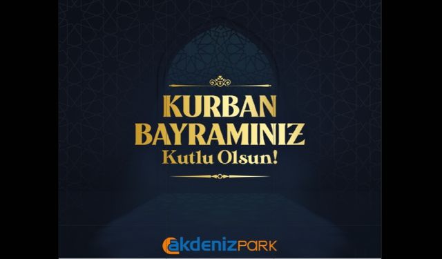 akdenizPARK AVM bayram kutlaması