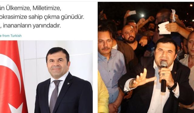 Türkiye'de darbe karşıtı ilk mesaj Alanya’dan gelmişti