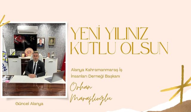 Orhan Maraşlıoğlu Yeni yıl kutlaması